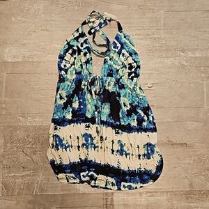 💕VERONICA M💕 Halter Top ~ Tie Dye Print Medium